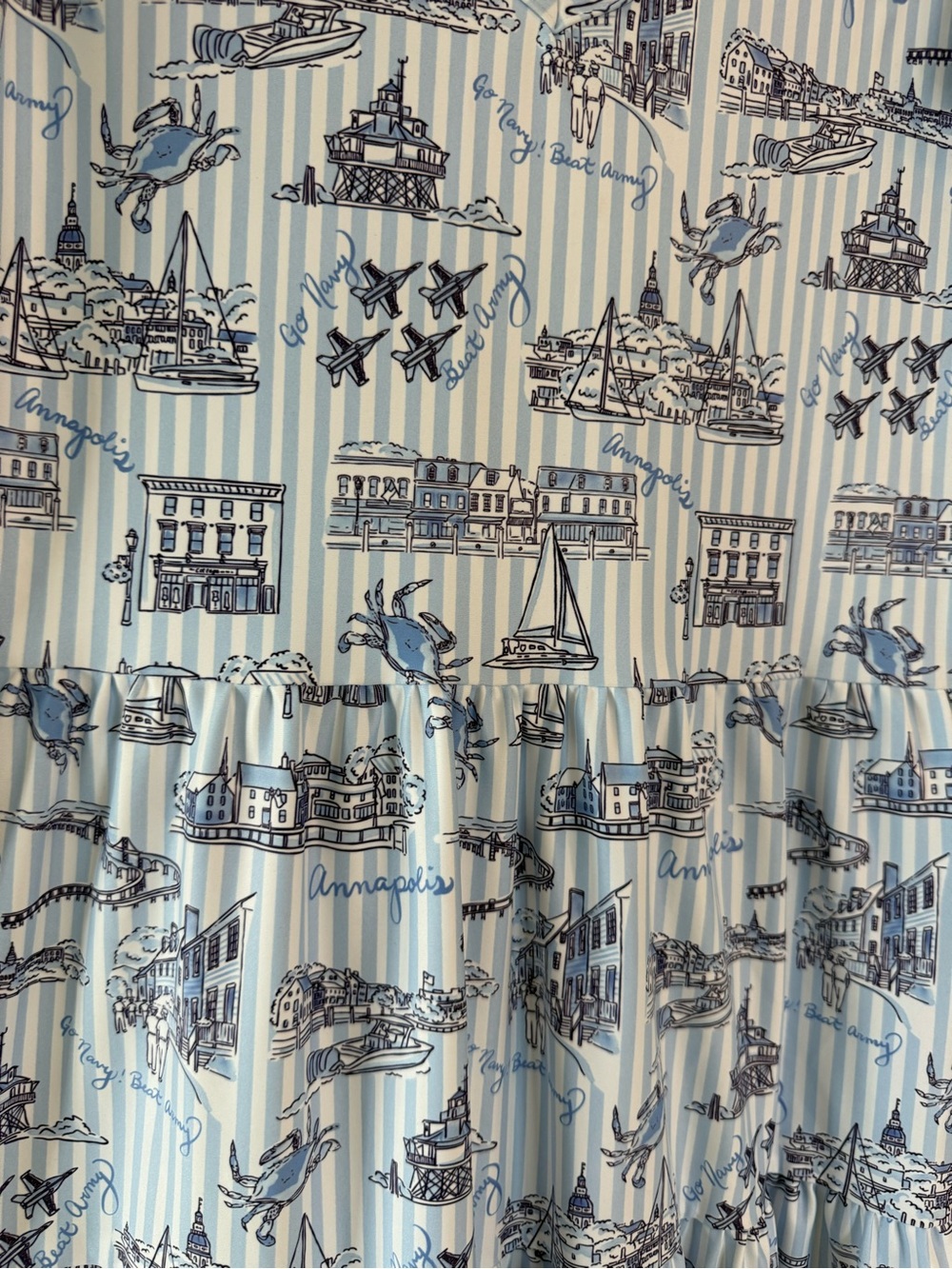 NWT Smith & Quinn Delaney Dress in Blue Annapolitan - Picture 4 of 5